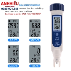 Bút đo độ mặn, TDS AZ 8373 (0~9999 ppm/ 1.0~100.0 ppt)