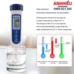 Bút đo độ mặn, TDS AZ 8373 (0~9999 ppm/ 1.0~100.0 ppt)