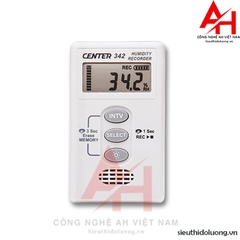 Đồng hồ đo nhiệt độ, độ ẩm kho lạnh CENTER 342