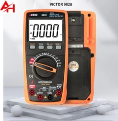 Đồng hồ vạn năng điện áp cao VICTOR 9820 (2000VAC/DC, TrueRMS)