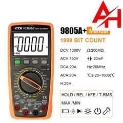 Đồng hồ vạn năng điện tử VICTOR VC-9805A+
