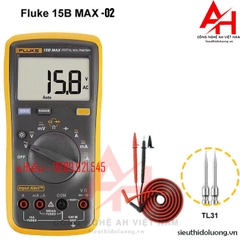 Đồng hồ vạn năng điện tử FLUKE 15B MAX-02 dây Đài Loan