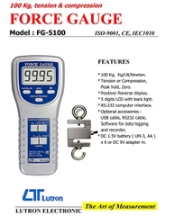 Máy đo sức căng vật liệu LUTRON FG-5100 (100kg)