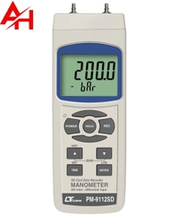 Thiết bị đo áp suất chênh lệch LUTRON PM-9112SD, 200mbar