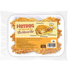 Hotdog xúc xích phô mai tẩm khoai tây Hoa Doanh 500g