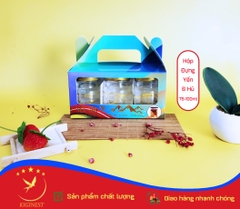Hộp Giấy Đựng 6 Hũ Yến Chưng