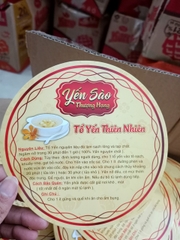Tờ Hướng Dẫn Sử Dụng Yến Sào
