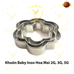 Khuôn Yến Baby Hoa Mai - Inox Dày