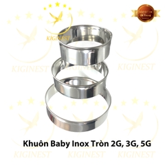 Khuôn Yến Baby Tròn - Inox Dày