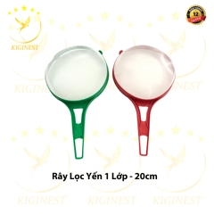 Rây Nhựa Lọc Yến 1 Lớp 20cm