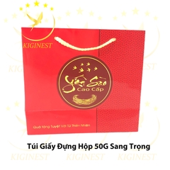 Túi Giấy Đỏ Đựng Hộp Yến Sào 50g