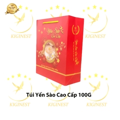 Túi Đỏ Kigi - Đựng Hộp Yến 100G