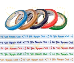Băng Keo Màu Yến Sào Nguyên Chất (5 Màu)