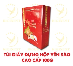 Túi Giấy Đỏ Đẳng Cấp Thượng Hạng 100G - 23x28x8Cm