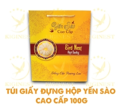 Túi Vàng Thượng Hạng - Đựng Hộp Yến 100G