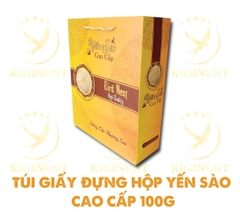Túi Vàng Thượng Hạng - Đựng Hộp Yến 100G