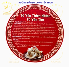 Tờ Hướng Dẫn Sử Dụng Yến Sào