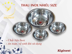 Thau Inox Cao Cấp Không Gỉ