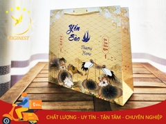 Túi Giấy Họa Tiết Hoa Sen 100G
