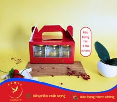 Hộp Giấy Đựng 6 Hũ Yến Chưng