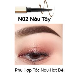 Chì Kẻ Mày Hai Đầu Colorkey Lâu Trôi The Rapid Eyebrow Pencil 0.07g