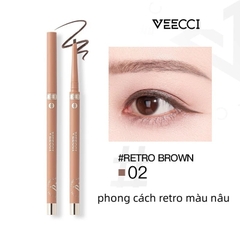 Bút Gel Kẻ Mắt VEECCI Không Thấm Nước Lâu Trôi 0.05g