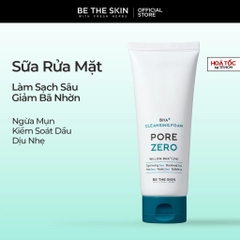 Sữa Rửa Mặt Làm Sạch Sâu Giảm Bã Nhờn BETHESKIN Pore Zero + Cleansing Foam 150g