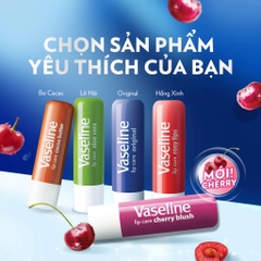 Son Thỏi Vaseline Dưỡng Ẩm, Chống Nứt Nẻ Môi Không Màu Lip Therapy Dạng Thỏi 4.8g
