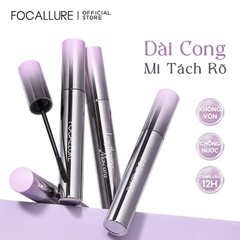 Mascara FOCALLURE Đầu Cọ Sợi Mảnh Lenthening BK01 7.3G