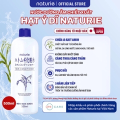 Toner Naturie Dưỡng Ẩm Da Từ Hạt Ý Dĩ Skin Conditioner 500ml