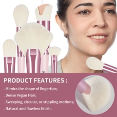 MAANGE - Bộ 11 Cọ Trang Điểm 52160 (Hồng)