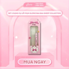 Set 2 Dụng Cụ Lấy Mụn Glorie Baa Baa Sheep Collection Blackhead Tweezers + Comedone Extractor Kit