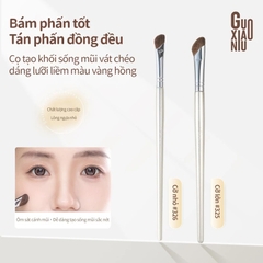 Cọ Đánh Khối GUOXIAONIU Rose Gold Angled Flat Brush