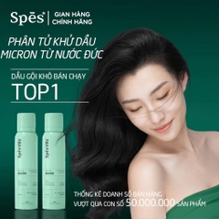 Dầu Gội Khô Làm Sạch, Tóc Bồng Bềnh, Không Bết Tóc SPES Washing-free Hair Spray
