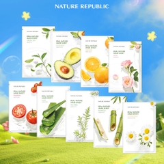 Mặt Nạ Dưỡng Ẩm Nature Republic Chiết Xuất Từ Thiên Nhiên Real Nature Mask Sheet 23ml