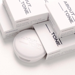 Phấn Phủ Kiềm Dầu, Nâng Tone Nhẹ About Tone Sebum Cut Powder Pact 9g (Trắng)