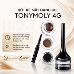 Kẻ Mắt Tonymoly Back Gel Eyeliner Long Brush