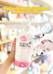 Sữa Dưỡng Thể Precious Skin Alpha Arbutin Dưỡng Trắng Da 3 Plus + Collagen 500ml