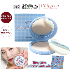Phấn Phủ Dearmay Dạng Nén Kiềm Dầu California Cherry Sebum Pact 12g