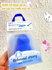 [HEY-KMHDP] H-9001 - Bông Mút Trang Điểm Nền HEY Beauty Egg Hình Hồ Lô Vạt Xéo 24g
