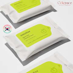 Khăn Giấy Tẩy Trang Innisfree Apple Seed Cleansing Tissue (15 Miếng) 70g