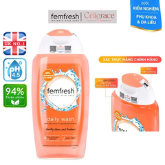 Dung Dịch Vệ Sinh Phụ Nữ Femfresh Cao Cấp Hằng Ngày Daily Intimate Wash (Cam)