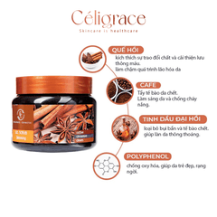Tẩy Da Chết Toàn Thân Exclusive Cosmetic Quế Hồi Cafe Belarus Gel Scrub Coffee & Cinnamon Cloves 380g