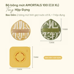 Set 2 Bông Mút Trang Điểm AMORTALS Powder Puff