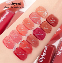 [MÀU 01 - MÀU 14] Son Tint Bóng Lilybyred Bloody Liar Coating Tint