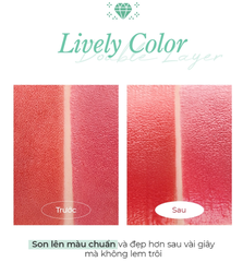 [MÀU DL15 - MÀU DL21] Son Kem BLACK ROUGE Double Layer Over Velvet Ver 3 - Jewelry