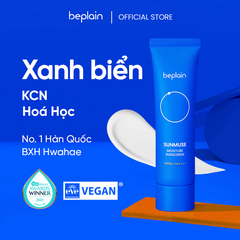Kem Chống Nắng Thuần Chay Beplain Sunmuse Sunscreen SPF50+/PA+++ 50ml