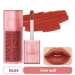 [MÀU DL01 - MÀU DL06] Son Kem Lì, Mịn Mượt Nhẹ Môi BLACK ROUGE Double Layer Over Velvet (Version 1) 4.1g