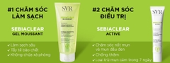 Gel Rửa Mặt SVR Không Chứa Xà Phòng Cho Da Dầu Mụn, Nhạy Cảm Sebiaclear Gel Moussant (Xanh Lá)