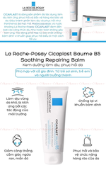 Kem Dưỡng La Roche-Posay Làm Dịu, Hỗ Trợ Phục Hồi Da Cicaplast Baume B5/B5+ Soothing Repairing Balm 40ml